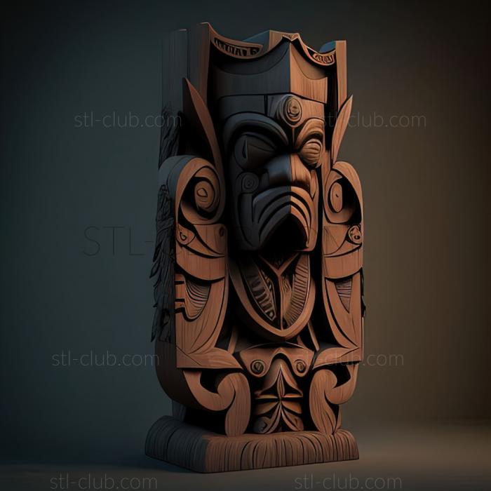 3D model st totem (STL)
